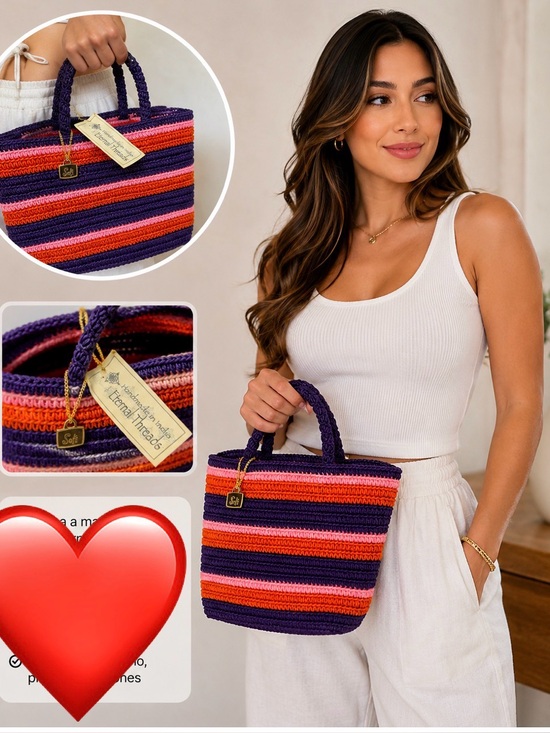 Eternal threads Handbags - ✨ Handmade India Eternal Threads Bag Handmade Multicolor
